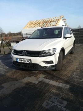 Volkswagen Tiguan II SUV 2.0 TDI 150KM 2020 Volkswagen Tiguan 2.0 TDI SCR Elegance DSG 150KM 2020r bezwypadkowy, ASO
