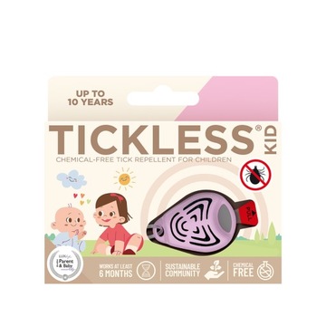 TICKLESS KID DLA DZIECI ULTRADŹWIĘKOWA OCHRONA ŚRODEK NA KLESZCZE