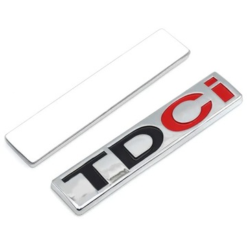 EMBLEMAT ZNACZEK LOGO TDCI NA TYŁ KLAPĘ BAGAŻNIK DO FORD FIESTA FOCUS, KUGA
