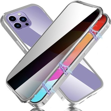 Privacy Magnetic Case For iPhone 15