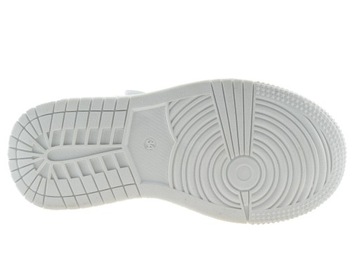 Белые кроссовки для девочек, кроссовки на липучке, стелька из натуральной кожи, р 36