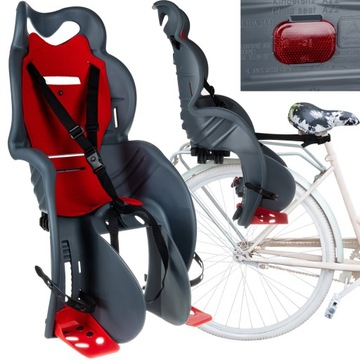 Велосипедное сиденье для детей для велосипедного велосипеда на багажнике