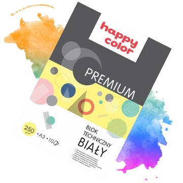 HAPPY COLOR Премиум Технический блок белый А3 250г