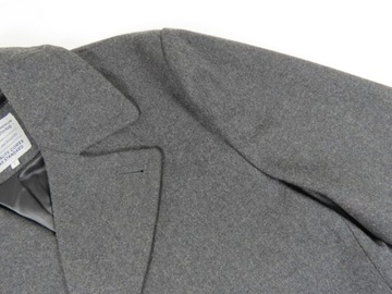 TU__ДВОЙНОЙ ПАЛЬТО СЕРОЕ ШЕРСТЬ__L