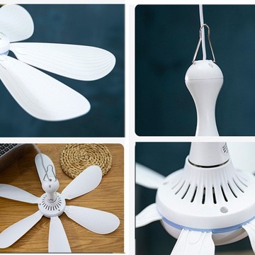 ПОТОЛОЧНЫЙ ВЕНТИЛЯТОР С ВЕНТИЛЯТОРОМ, ВЕНТИЛЯТОР 42 СМ, ВОЗДУШНЫЙ ОХЛАДИТЕЛЬ, 6 ЛОПАСТЕЙ