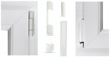 ROTO NT OSŁONKI NASADKI ZAŚLEPKI NA ZAWIAS BIAŁE DO OKIEN