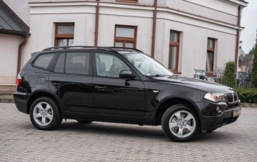 BMW X3 E83 2.0d 150KM 2007 BMW X3 2.0D 150KM Lift Skora Panorama ALu Pdc Serwis Gwarancjia 2.0, zdjęcie 2