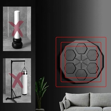 УМНЫЙ БОКСКОВЫЙ КОВРИК BLUETOOTH С МУЗЫКОЙ