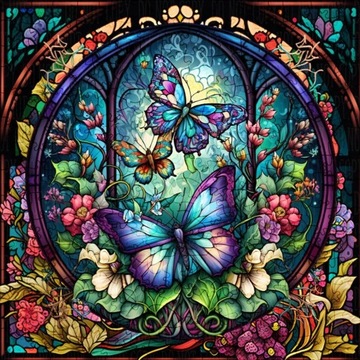 Irregular Shape Wooden Puzzles for Kids and Adults, Butterfly Art
