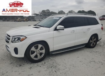 Mercedes GLS X166 2017 Mercedes-Benz GLS 450 4Matic 2017 3.0l 3.0 Benzyna 362KM