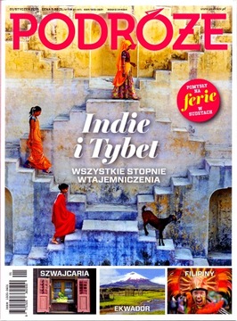 Podróże nr 1/2015. Indie i Tybet.