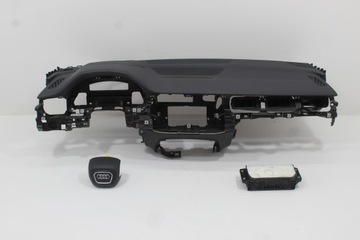 AUDI Q7 4M DESKA KONSOLA PODUSZKI AIRBAG