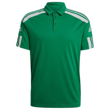 Koszulka męska adidas squadra 21 polo zielona gp6430 S