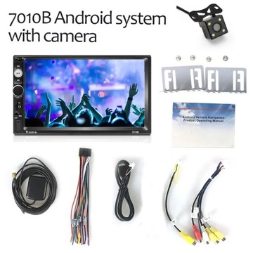 Android ze stylem aparatu Odtwarzacz samochodowy 2Din HD Bluetooth MP4 USB/