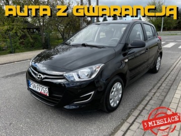 Hyundai i20 I Hatchback 5d Facelifting 1.2 DOHC 85KM 2014 Hyundai i20 KLIMATYZACJA CENTRALNY ZAMEK EL.SZYBY KOMPUTER SERWISOWANY GWA