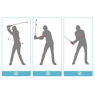 -Пособие для тренировки свинга в гольфе Тренировочный веревочный тренажер для гольфа