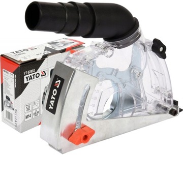 ПЫЛЕЧАСТНИК YATO С ПЫЛЕОТДАЧЕЙ ДЛЯ РЕЗКИ ШЛИФ-ШЛИФОВКОЙ 125мм