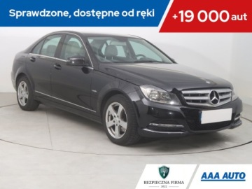 Mercedes Klasa C W204 Limuzyna 1.8 200 CGI BlueEFFICIENCY 184KM 2011 Mercedes C C 200, Skóra, Navi, Klima, Klimatronic