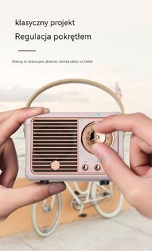 Портативный мини-ретро Bluetooth-стереодинамик
