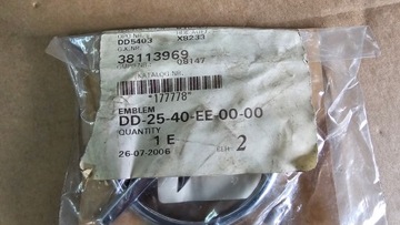 OPEL CORSA C ZNAKY ZNAK LOGO KRYT ZADNÍ 9198559 177778