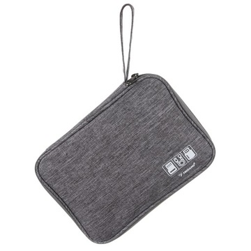 Duży Organizer Podróżny na Kable Ładowarki Przewody do Kabli Etui + Uchwyt