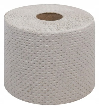 Papier toaletowy szary ekologiczny 1w makulatura 45mb z recyklingu