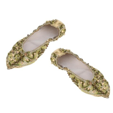 Профессиональная складная обувь для танца живота для танцев.