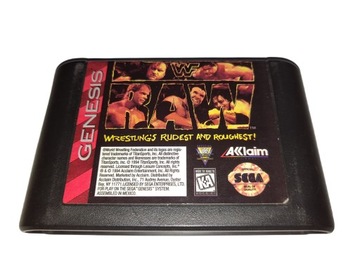 WWF Raw / NTSC-U / Sega Genesis