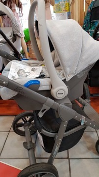 Адаптеры ROAN Bass для сидений Maxi Cosi, Cybex, Kite, крючок CLICK, СЕРЫЙ