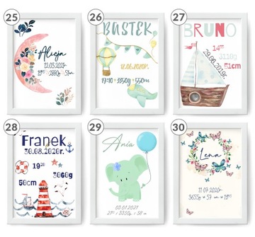 Выходные данные Плакат с изображением крещения младенца 30x40