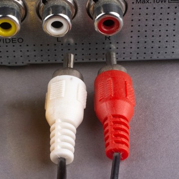 АУДИОКАБЕЛЬ AUX МИНИ-ДЖЕК 3,5 мм НА 2 RCA CINCH СТЕРЕО 1,5 м