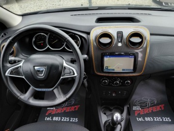 Dacia Sandero II Hatchback 5d Facelifting 0.9 TCe 90KM 2017 Dacia Sandero Stepway Salon PL Serwis Bezwypadek Benzyna 90KM, zdjęcie 15