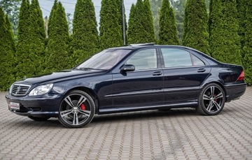 Mercedes Klasa S W220 Sedan 5.0 V8 (500) 306KM 2002 MB w220 S 500 v8 306PS 55AMG Long 120TKM Full Opcja Jak Nowa Gwarancja!, zdjęcie 35