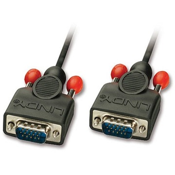 Kabel VGA-VGA do Monitora VIDEO D-SUB VGA HD 1.5m LINDY