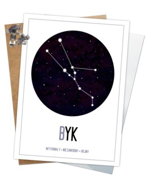 ПОСТЕР А4 ЗНАКИ ЗОДИАКА ГОРОСКОП АНТИРАМКА ПОДАРОК