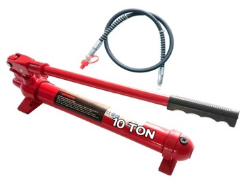 POMPA HYDRAULICZNA 10T TON + WĄŻ PRASA ROZPIERAK SIŁOWNIK