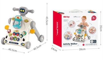 ИНТЕРАКТИВНЫЕ ХОДУНКИ/ТОЛКАКИ И СТОЛИК BEMENDO 2В1