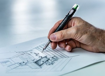 Автоматический карандаш Pica 7070 Precision Construction