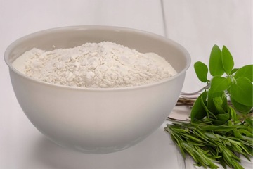 MISKA PLASTIKOWA beżowa 1,5L kuchenna śr. 19 cm do sałatek owoców grila