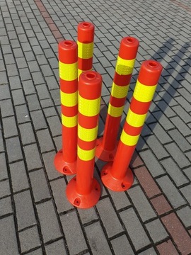 Słupki drogowe parkingowe odblaskowe 75cm