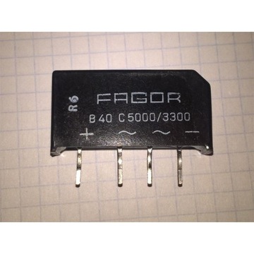 Mostek prostowniczy 5A 40V B40C5000-3300 x2