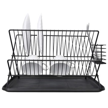 SUSZARKA DO NACZYŃ SKŁADANA OCIEKACZ STOJĄCA DUŻA