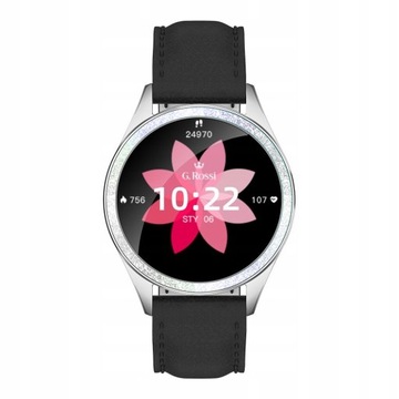 DAMSKI SMARTWATCH G.ROSSI SEN SMS FB PULS +PASEK