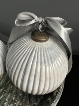 СТЕКЛЯННАЯ БЕЗДЕЛУШКА БОЛЬШОЕ РОЖДЕСТВЕНСКОЕ УКРАШЕНИЕ