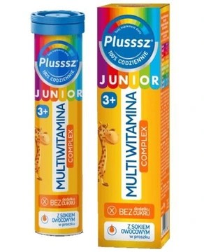 Plusssz Junior Multiwitamina 20 szt.