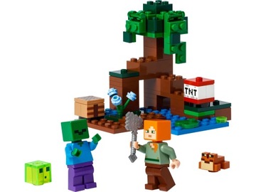 LEGO Minecraft 21240 Приключения в болотах