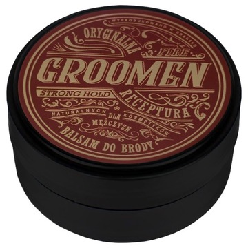 Groomen FIRE Strong Hold - mocny balsam do stylizacji brody, 50g