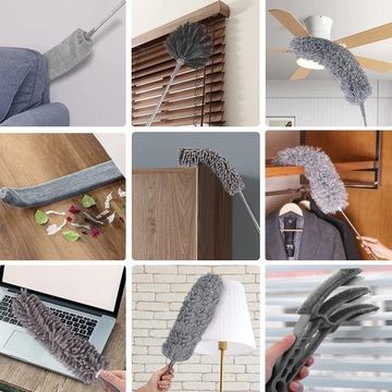 ЩЕТКА ДЛЯ ПЫЛИ ТЕЛЕСКОПИЧЕСКАЯ ЩЕТКА ДЛЯ ПЫЛИ 6В1 5 КОНЦОВ 285СМ XXL