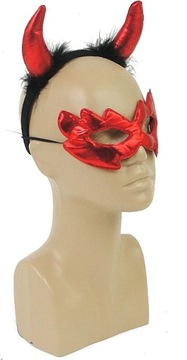 ПЛАТЬЕ ДЬЯВОЛА, ГОЛОВА И МАСКА С РОГАМИ