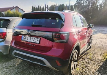 Volkswagen T-Cross SUV Facelifting 1.0 TSI 115KM 2025 Volkswagen T-Cross 2025r, SALON POLSKA. 1.0 TSI AUTOMAT. Uszkodzony bok. P, zdjęcie 3